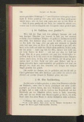 § 60. Eine Ausschweifung.