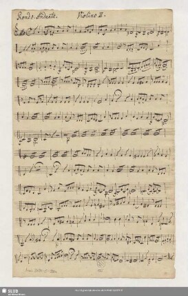 Violino II [Rondo Andante]