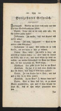 Dreizehntes Gespräch