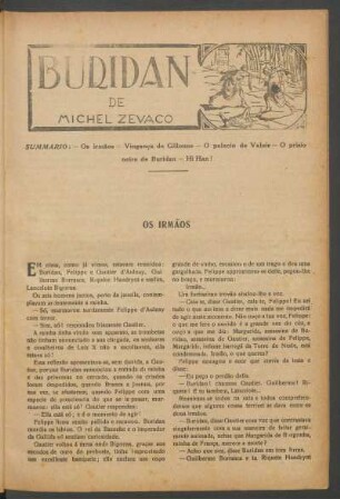 Buridan : Romance heróico