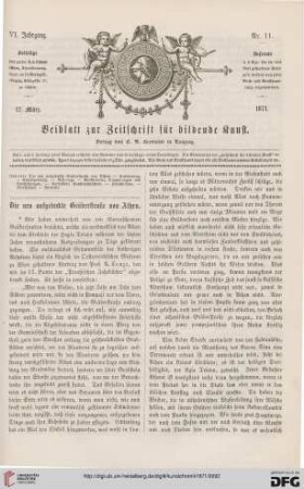Heft 11 (17. März 1871)