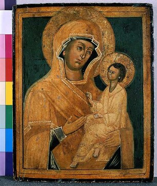 Maria in Halbfigur mit dem Christuskinde, Folio 00009