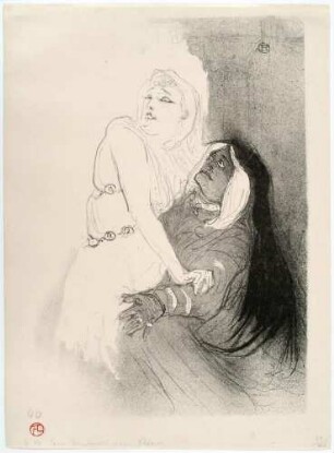 A la Renaissance: Sarah Bernhardt dans "Phèdre"
