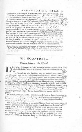 XII. Hooftdeel. Valvata Striata: Bia Tsjonkil