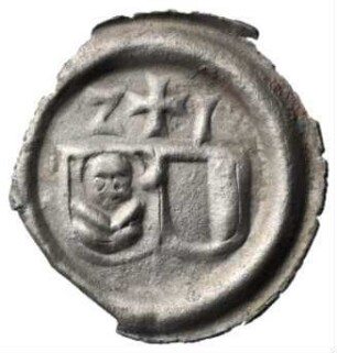 Fundmünze, Hohlpfennig, 1521