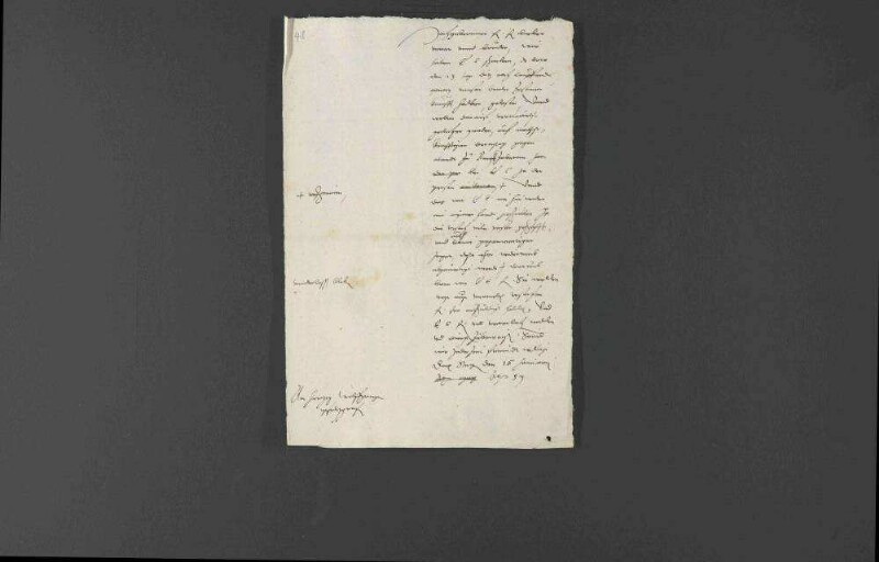 Herzog Christoph von Württemberg und Pfalzgraf Wolfgang übermitteln sich Neujahrsgrüße und vereinbaren eine vertrauliche Zusammenkunft in Bergzabern.
