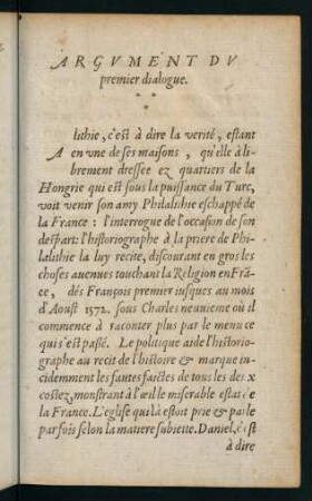 c3r-c3v, Argument du premier dialogue