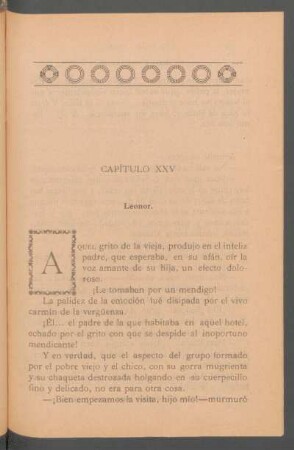 Capítulo XXV - Leonor.