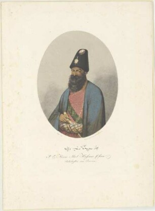 Bildnis des Mirsa Abul Hassan Chan