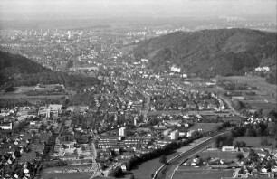 Freiburg: Dreisamtal von Osten, mit Littenweiler