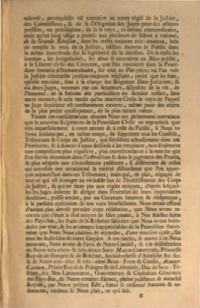 Edit De L'Empereur Et Roi, Pour la Réformation de la Justice aux Pays-Bas : Du 3 Avril 1787