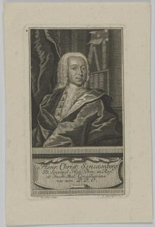 Bildnis des Henr. Christ. Senckenberg