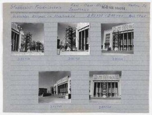 Deutsche Sporthalle. Berlin, Friedrichshain, Karl-Marx-Allee (vor 1961 Stalinallee)