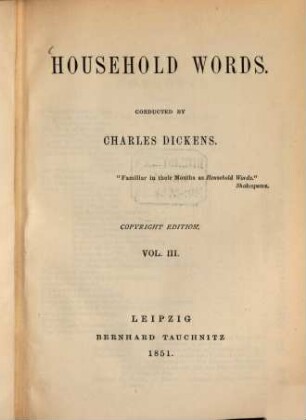 Household words, 3
