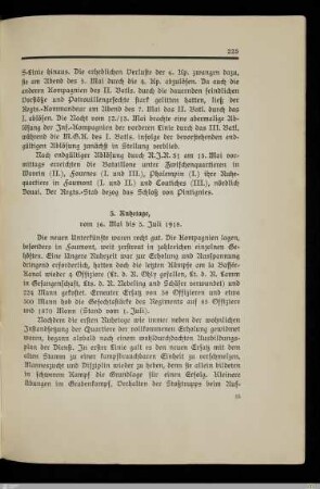3. Ruhetage