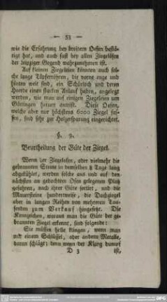 § 9. Beurtheilung der Güte der Ziegel