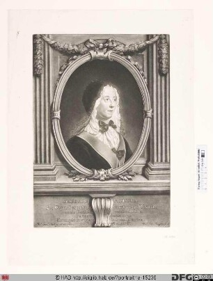 Bildnis Barbara Helena Oeding, geb. Preissler