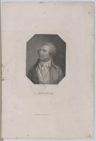 Bildnis des Saussure