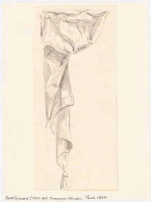 Ornamentstudien: Draperie-Studie