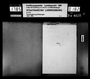 Bildung und Verwaltung von Schulfonds, OA Hall