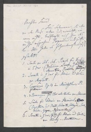 Brief an Hermann Härtel : o.D.