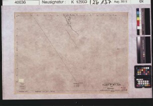 Wolframitbergwerk Pechtelsgrün im Vogtland, 50m bis 180m Sohle, Blatt Stangengrün