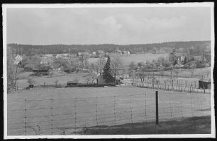 Grillenburg. Blick auf Grillenburg