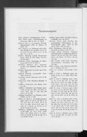 Personenregister