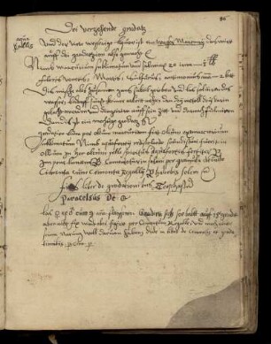 Angehängtes Rezept: Paracelsus de vitriolo