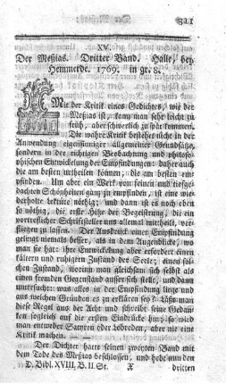 Der Messias, ein Heldengedicht. T.3.