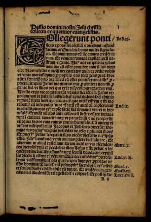 1r-13v, Passio domini nostri Jesu christi