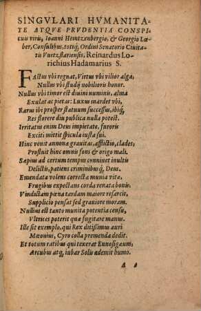 Epistolae Qvae Dominicis Diebvs, Secvndvm Lavdabilem veterum consuetudinem, Ecclesijs Dei proponuntur : Quaestionibus pijs & eruditis, in piorum ministrorum Euangelij gratiam, illustratae