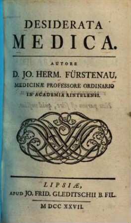 Desiderata medica