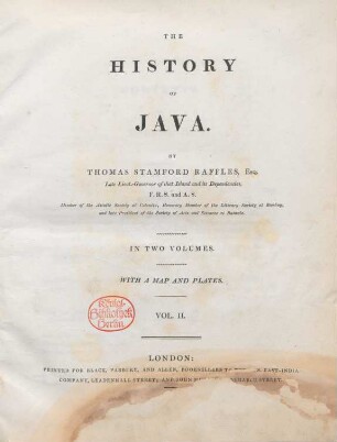 Vol. 2: The History Of Java