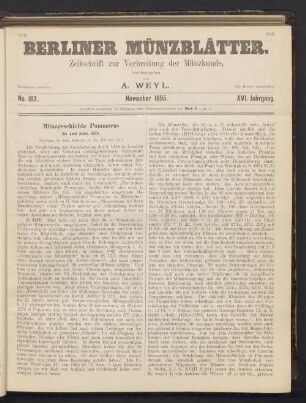No. 183. November 1895