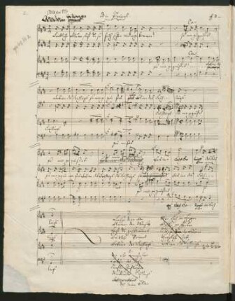 Die Primel; Coro; A-Dur; MWV F 16; op.48,2