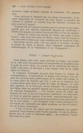 XXIII. Crespy en Valois