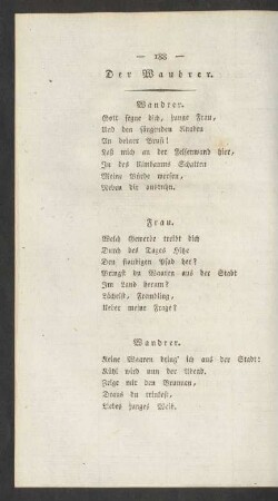 Der Wandrer.