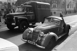 In Bukarest mit Wanderer Sport-Roadster
