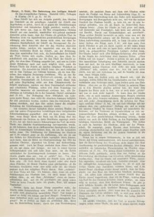 151-153 [Rezension] Haupt, Erich, Die Bedeutung der Heiligen Schrift für den evangelischen Christen