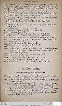 Altdeutsche Literatur (Nr. 4001 - 4068)