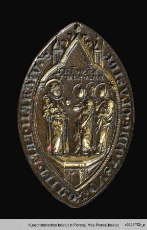 Siegelstempel des Vikars der Franziskaner der Kustodie von Chiusi