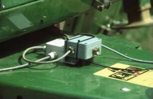 Fotografie: Sensortechnik, Ertragsmessung, Ertragssensor, Messtechnik, Rundballenpresse