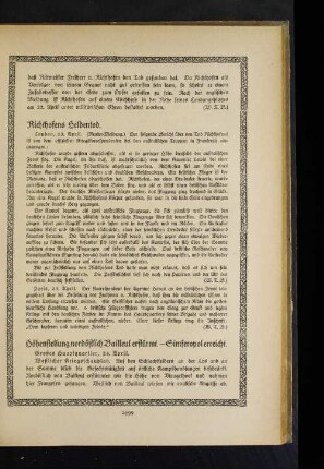 Richthofens Heldentod.