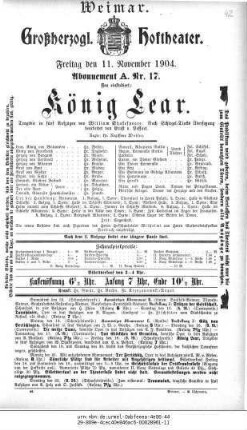 König Lear