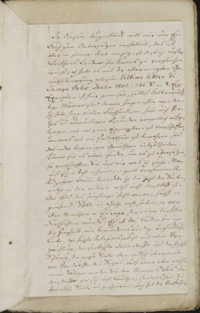 Brief von Joh. v. Müller (Abschrift durch Riemer)
