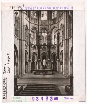 Magdeburg: Dom, Chor nach Osten