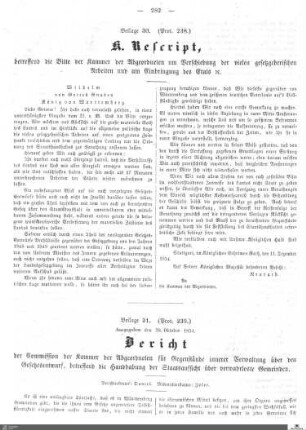 Beilagen zu Protokoll, 239. Sitzung