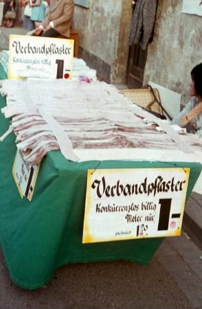 Verkaufsstand Pützchens Markt