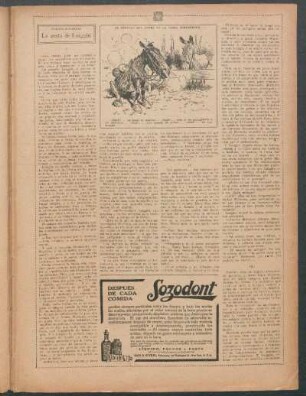 El caballo que entró en la línea Hindenburg - [Ilustración]